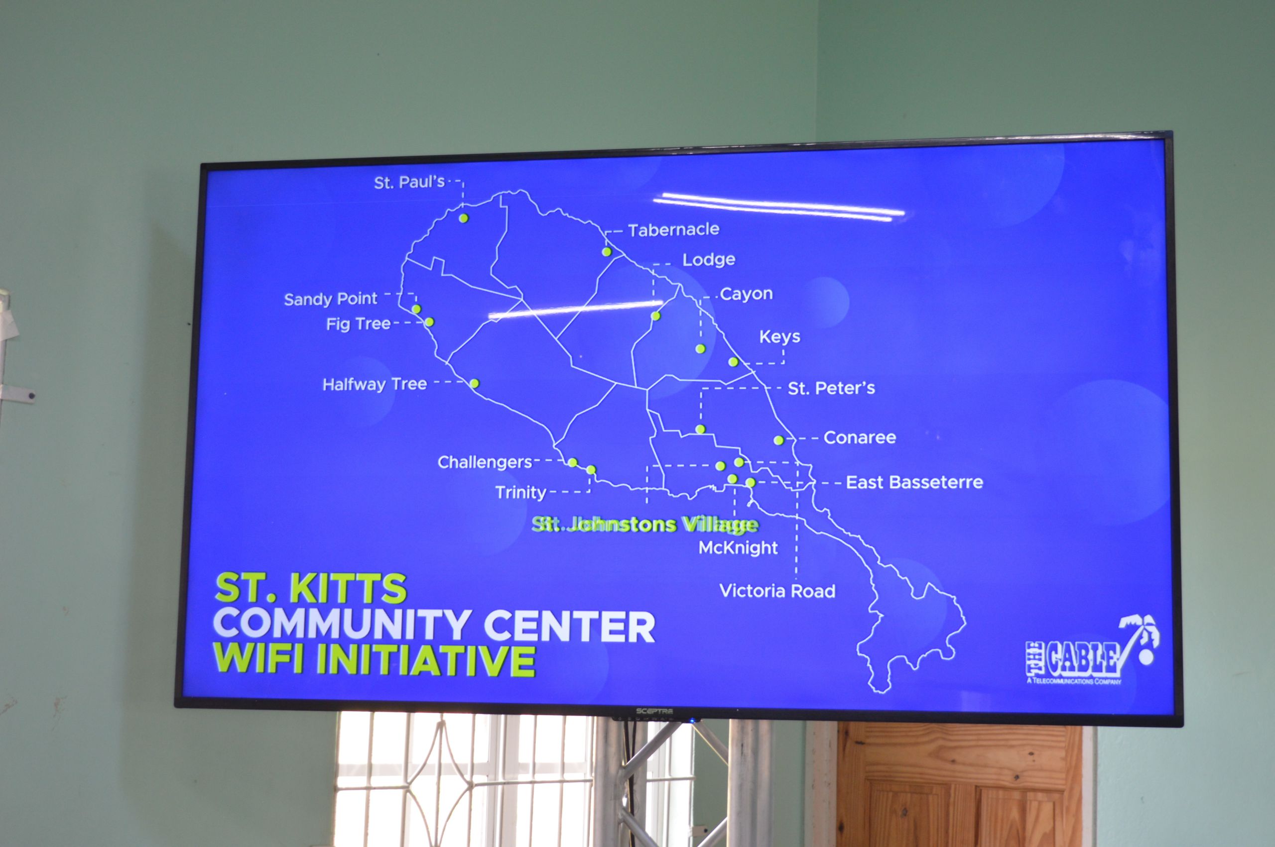 Community Centres across St. Kitts to receive full ‘Wifi’ access